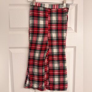 Vintage Plaid Kids Pants